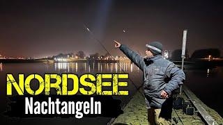 Nordsee Wittlinge | Brandungsangeln bei Sturmflut | Bitte nicht nachmachen ️