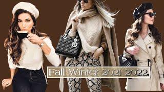 MODA EN OUTFITS OTOÑO INVIERNO 2021 2022 TENDENCIAS EN COLORES ABRIGOS Y BOTAS OTOÑO INVIERNO 2021