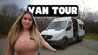 VAN TOUR AFTER 1 YEAR OF FULL-TIME VAN LIFE (Sprinter Van)