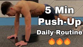 5-Min Push-Up Routine - Perfect for Your Daily Upper Body Boost 