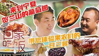 《回家吃饭》来到宁夏贺兰山的葡萄园 带您体验果农们的一日三餐 来一场独具风味的美食之旅 20201105 | 美食中国 Tasty China