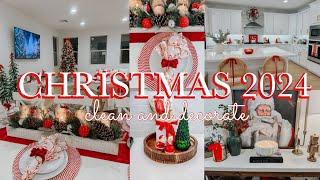  NEW ULTIMATE 2024 CHRISTMAS DECORATE WITH ME || CHRISTMAS DECORATIONS 2024 || CHRISTMAS DECOR