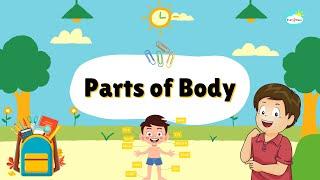 Learn Body Parts | Parts of Body for Kids & Toddlers Learning | Body Parts Vocabulary