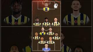 🟡 Fenerbahçe Avrupa Ligi 11'i Nasıl Olmalı?