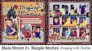 TWO PAGE LAYOUT - Main Street Simple Pages - Simple Stories