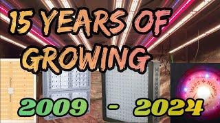 Evolution of  Grow Lights  , 15 years Of Growing . #MarsHydro