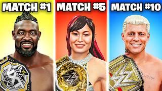 I Beat EVERY Champion In WWE 2K25!