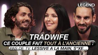 TRADWIFE : CE COUPLE FAIT TOUT À L’ANCIENNE : PAS DE TV, LESSIVE A LA MAIN, ÉCOLE, S*XE…