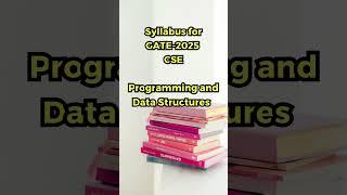 GATE CSE Syllabus -2025 | Programming and Data Structures | #gatecs #gate2025preparation #gate2025