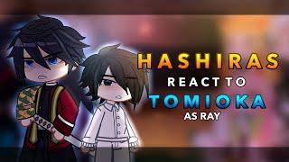 Hashiras react to Tomioka as Ray || AU || RoseGacha