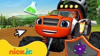 Blaze and the Monster Machines | Blaze Usa STEM para Resgatar Cavaleiros, Contar e Mais! | Nick Jr.