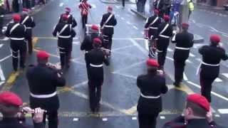 Skeogh FB @ Craigaon Protestant Boys Parade 3-5-2014