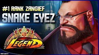 Snake Eyez (#1 Zangief) is scary !   Street Fighter 6