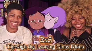 LUMITY'S FIRST KISS! The Owl House 2x5 Through the Looking Glass Ruins REACTION
