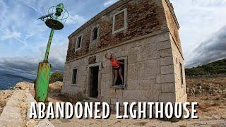 Abandoned Isolated Lighthouse on the Mediterranean Sea | Martinas Life