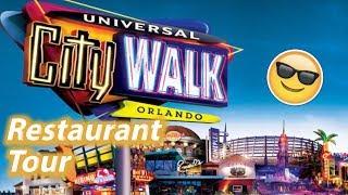 Restaurant Tour of Universal CityWalk Orlando | Universal Studios Dining Plan Options