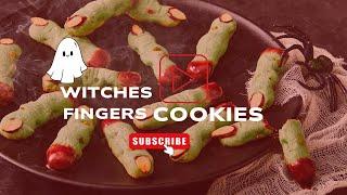 Spooky Witches Fingers Cookies | A Creepy Treat For Your Friends & Family | My Kitchen Vlog