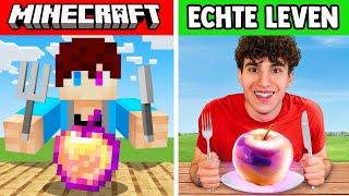 Wat Ik Eet In Minecraft, Eet Ik In Het Echt