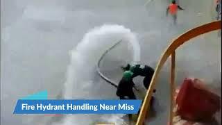 Fire Hydrant handling Near Miss - Fire Fighting #training | Shark Certification | Training #indore