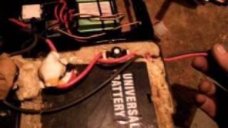 RC Mower wireing and a look at the guts of it