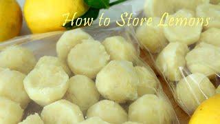 How to store Lemons(Can you eat a whole lemon? Totally yes)