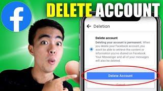 How to DELETE your Facebook Account Permanently (2025)