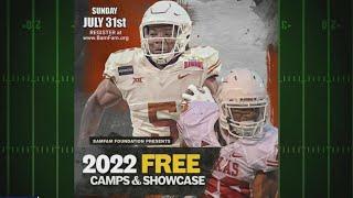 Bijan Robinson, Fozzy Whittaker teaming up for free youth football camp | FOX 7 Austin