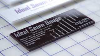 How to Use the Ideal Seam Guide and Gauge for a Perfect 1/4 inch Seam - Fat Quarter Shop