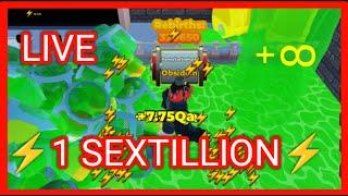 WORLD FIRST 1 SEXTILLION 1000 QUINTTILLION ENERGY ON STRONGMAN SIMULATOR ROBLOX & RIVALS ROBLOX