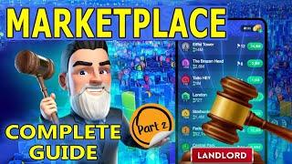 Landlord Tycoon | Master The Marketplace - Complete Guide on Auctions, Bidding, Sales, Tips & Tricks