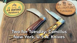 Two for Tuesday: Camillus New York, U.S.A Knives @knifedelights7473