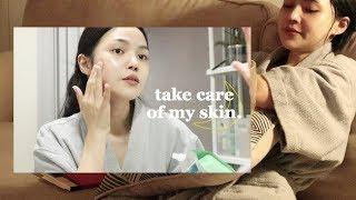 How I Take Care My Skin at Night. (Refresh&Therapy) | mynjimye