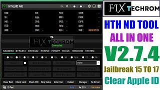 HTH ND TOOL ALL IN ONE v2.7.4 | Bypass Hello Screen | Read Apple ID Free Download