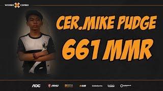Cer.Mike.WxC Plays Pudge | Dendi Prodigy? | 611 MMR Adventures