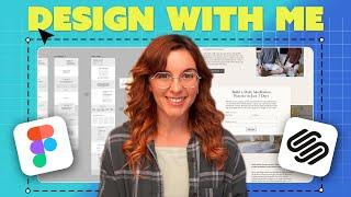 Designing a Website with Figma & Squarespace – Complete Walkthrough
