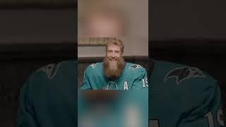 Jumbo Funny Moments  #hockey #gosharks #joethornton