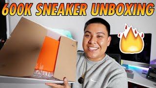 600,000 Subscriber Sneaker Unboxing 