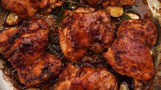 Sweet and Spicy Chicken Thighs