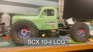 SCX 10-ii LCG rebuilding