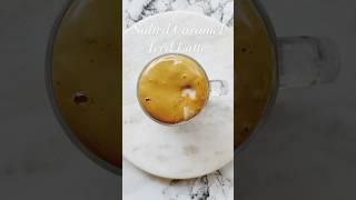 ASMR Salted Caramel Iced Latte Recipe | Salted Caramel Iced Latte Recipe | #youtubeshorts #shorts