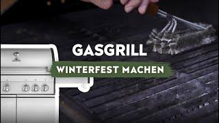 Gasgrill winterfest machen | So lagerst du deinen Grill im Winter richtig | BURNHARD