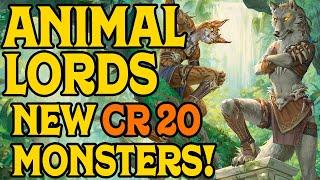 Animal Lords: Sneak Peak at the Bestial new Celestials in the 2025 Monster Manual