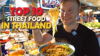 10 Street Foods You MUST TRY in Thailand! / Cheap and Delicious / THAI Food Tour in Bangkok 2023