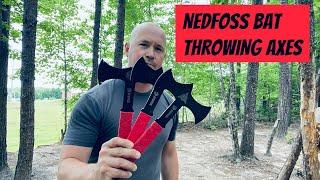 NedFoss Throwing Axes: Double Bit Bat Design