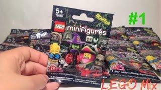 Открываем LEGO минифигурки 14 серия - Монстры (minifigures 14 series - Monsters) на русском #1