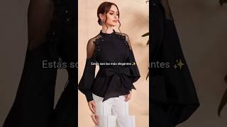 Las Blusas más elegantes en 2025#diseño #estilo #elegant #couture #fashion #tendencias #style