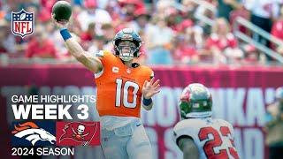 Denver Broncos vs. Tampa Bay Buccaneers | 2024 Week 3 Game Highlights