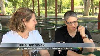 Neo-Nazi group protests southeastern Wisconsin Pride in the Park event