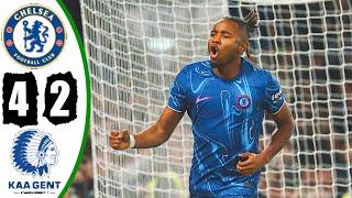 Chelsea vs Gent 4-2 Highlights & All Goals 2024