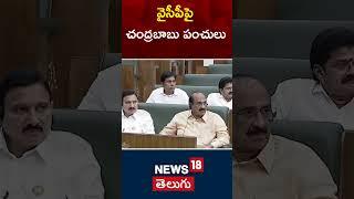 CM Chandrababu Satires on YCP | Ap Assembly session 2024 | News18telugu